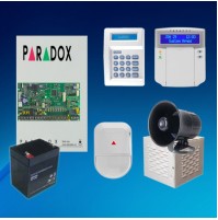 پک دزدگیر پارادکس SP5500 با  تلفن کننده سخنگو و کیپد LCD 